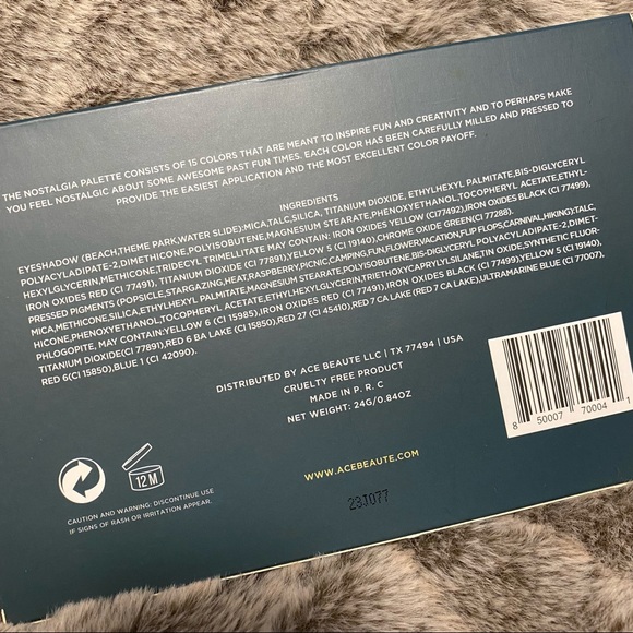 ACE Beautē Nostalgia Palette - Picture 3 of 3